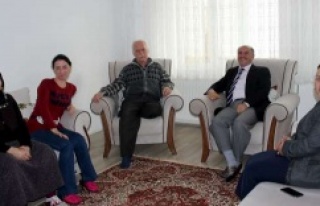 Kıbrıs Gazisi Osman Yazar ve Ailesi Ziyaret Edildi