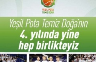 Yeşil Pota Temiz Doğa Projesi 4. yılında