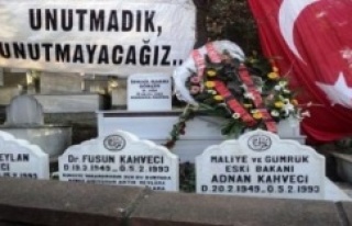 Adnan Kahveci mezarı başında anılacak