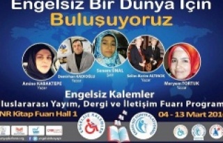 Engelsiz Kalemler CNR Kitap Fuarında buluşuyor