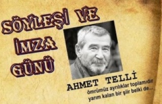"Ahmet Telli ile İmza ve Söyleşi"