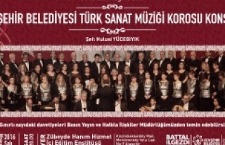 Ataşehir Belediyesi Türk Sanat Müziği Korosu’ndan...