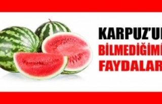 İFTAR SOFRALARININ BAŞTACI; KARPUZ