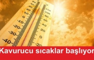 İstanbul'da Kavurucu sıcaklar başlıyor