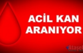 ACİL KAN ARANIYOR