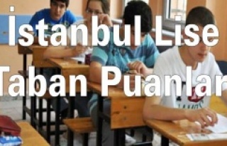 İstanbul Lise Taban Puanları 2016 - TEOG il ve İlçeler...
