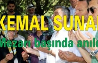 Kemal Sunal mezarı başında anıld