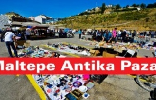 Maltepe Antika Pazarı göz dolduruyor