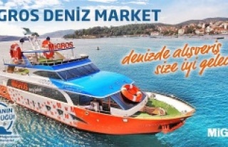 MİGROS, MARKETİ DENİZE TAŞIDI