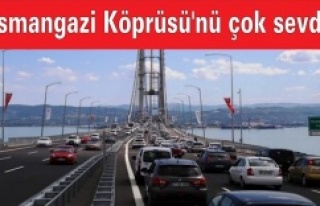 Osmangazi Köprüsünden 5 günde 400 bin 523 araç...