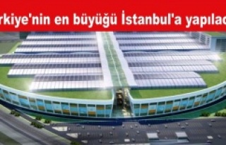 Türkiye'nin en büyük fuar alanı İstanbul'a...