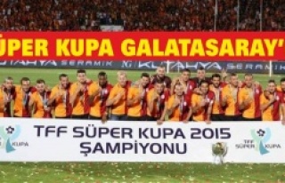 Süper Kupa Galatasarayın Oldu