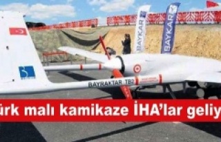Türk malı kamikaze İHA’lar geliyor
