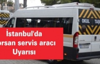 İstanbul'da korsan servis aracı uyarısı