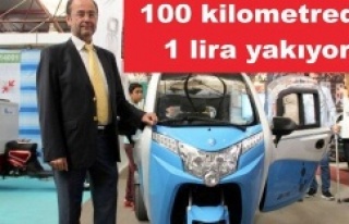 100 kilometrede 1 lira yakıyor