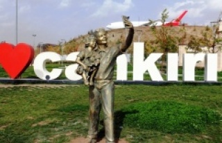 Çankırı'da Sokak Heykelleri Görücüye Çıktı
