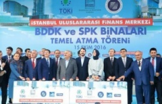 İstanbul Finans Merkezi, BDDK ve SPK binaları temei...