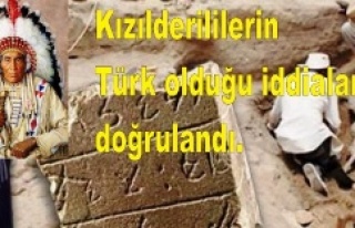 Kızılderililerin Türk olduğu iddiaları doğrulandı.