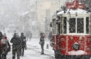 İstanbul'a karla karışık yağmur geliyor