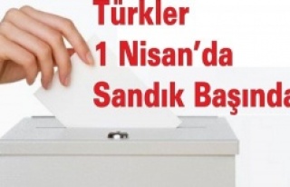 ABD’de Türkler 1 Nisan’da Sandık Başında