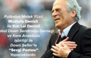 Mustafa Denizli ve kızı Lal Denizli Down Şefler'le...