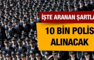 10 bin polis memuru adayı alınacak