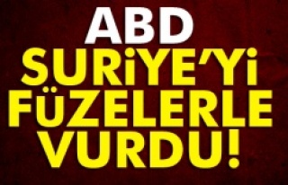 ABD, Suriye'yi füzelerle vurdu!