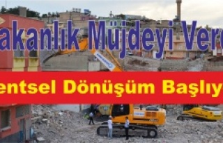 Bakanlık Müjdeyi Verdi Kentsel Dönüşüm Başlıyor