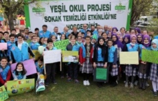 Beykoz'da Yeşil Okul Öğrencilerinden Çevre...