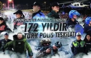 Emniyet teşkilatı 172 yaşında