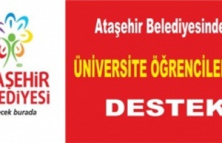 Ataşehir Belediyesinden Üniversite öğrencilerine...