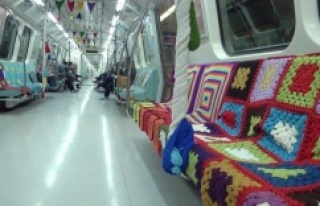 İstanbul'da  Metrolara anne eli değdi
