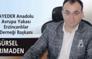 AYEDER Başkanı Gürsel SARIMADEN Bayram Mesajı...