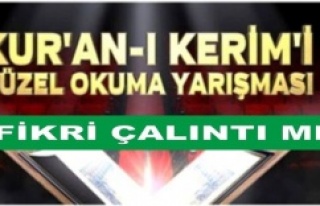 TRT'de yayınlanan Kuran'ı güzel okuma...