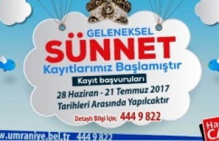 Ümraniye Belediyesi Geleneksel Sünnet Kayıtları...