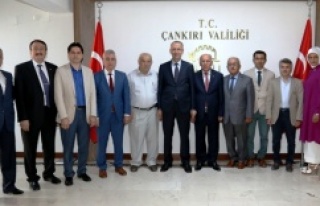 Çankırı Kent Konseyinden Vali Aktaş’a Ziyaret