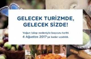 Gelecek Turizmde başvuru süresi 4 Ağustos’a kadar...