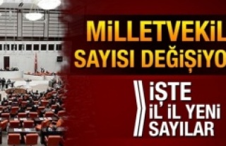 Şehirlerin milletvekili sayısı değişiyor! İşte...