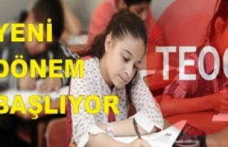 TEOG'da yeni dönem başlıyor