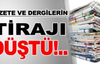 TÜRKİYE’DEKİ GAZETE VE DERGİ SAYISI AZALIYOR