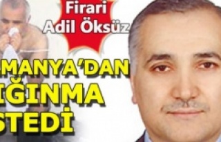 Adil Öksüz Almanya'dan sığınma istedi