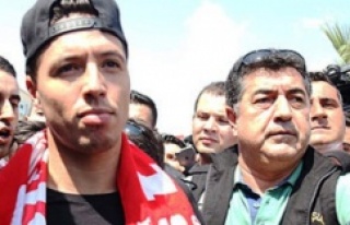 Samir Nasri, Antalya'ya geldi.