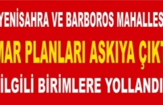 Yenisahra ve Barbaros Mahallesi'nin 1/5000’lik...