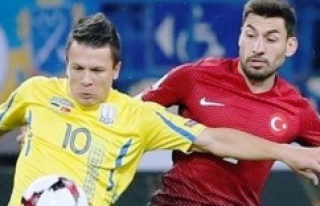 A Milli Futbol Takımı Ukrayna'ya 2-0 yenildi.