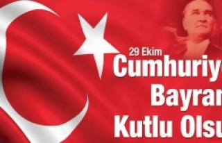 29 Ekim Cumhuriyet Bayramı Kutlu olsun