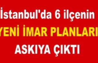 İstanbul'da 6 ilçenin yeni imar planları askıya...