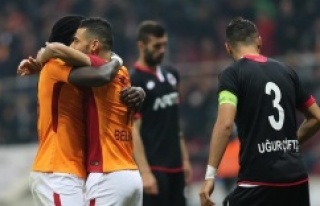 Galatasaray, Gençlerbirliği'ni 5-1 mağlup...