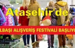 Ataşehir'de Yılbaşı alışveriş festivali...