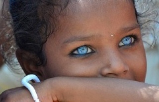 Mavi gözlü Afrikalılar