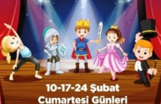 Ataşehir'de Sahne Sanatına Meraklı Çocuklar...